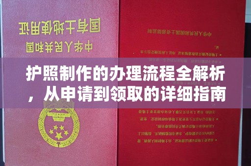 黄龙护照制作的办理流程全解析，从申请到领取的详细指南