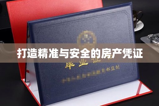 黄龙打造精准与安全的房产凭证